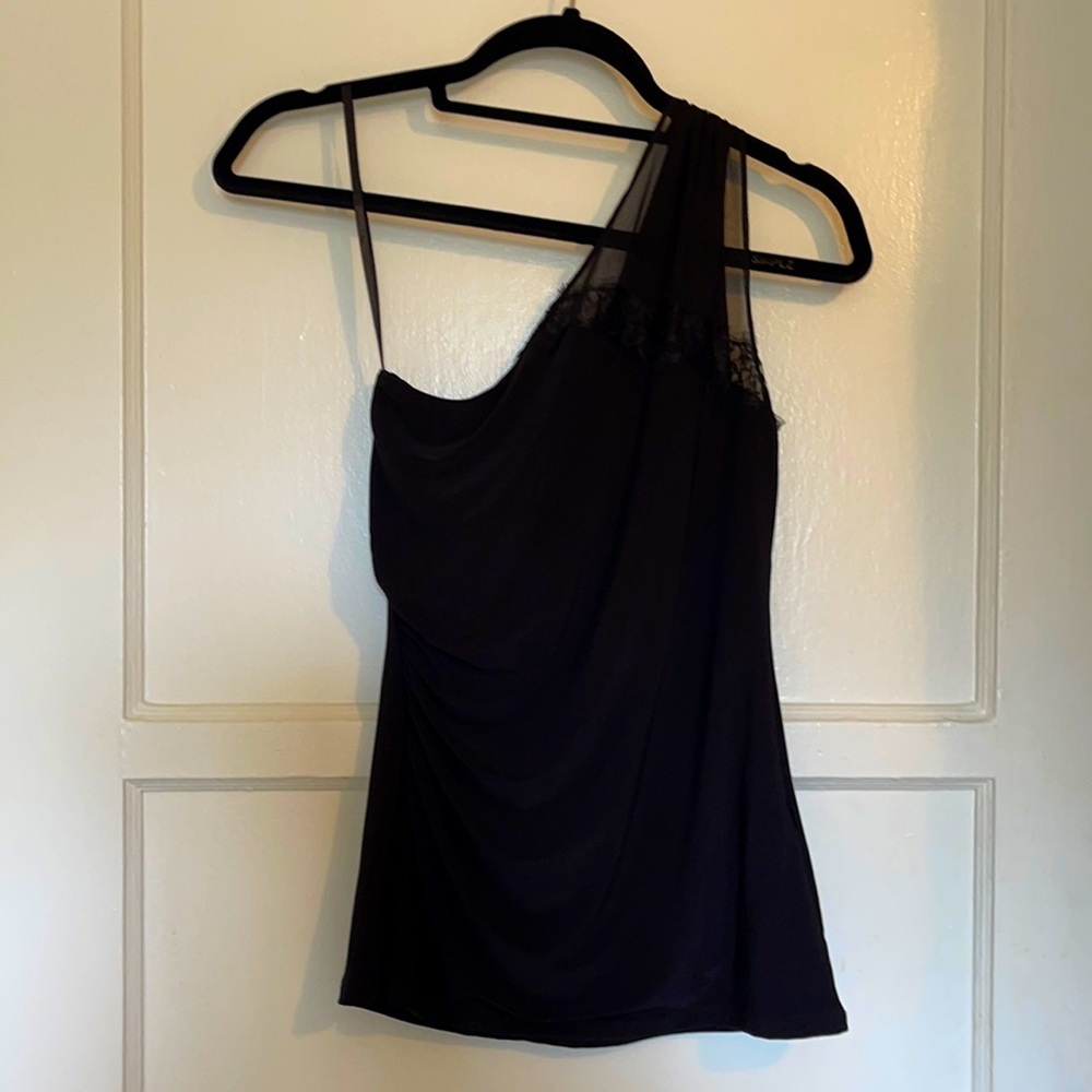 White House black market lace shoulder top 3/$20